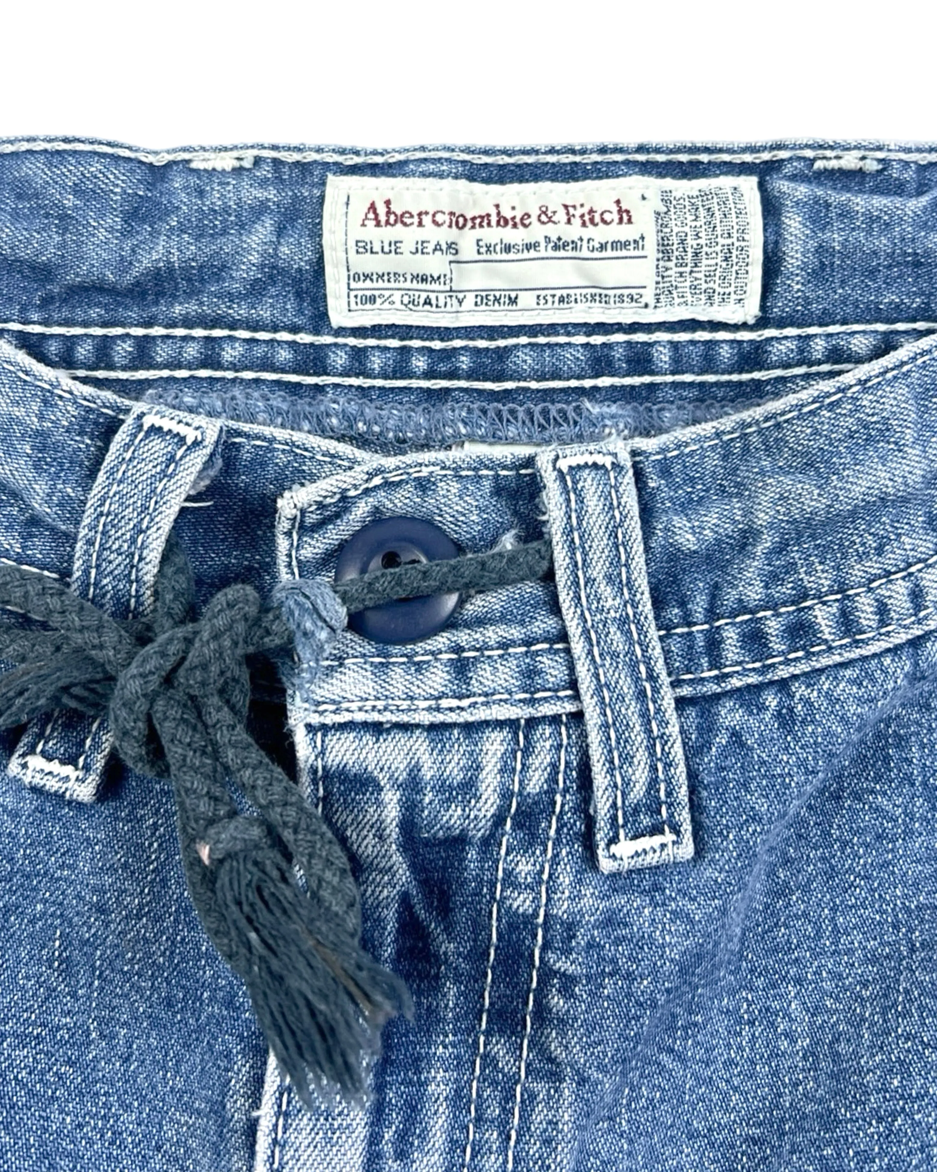 2000’s Abercrombie & Fitch Denim Cargo Easy Shorts