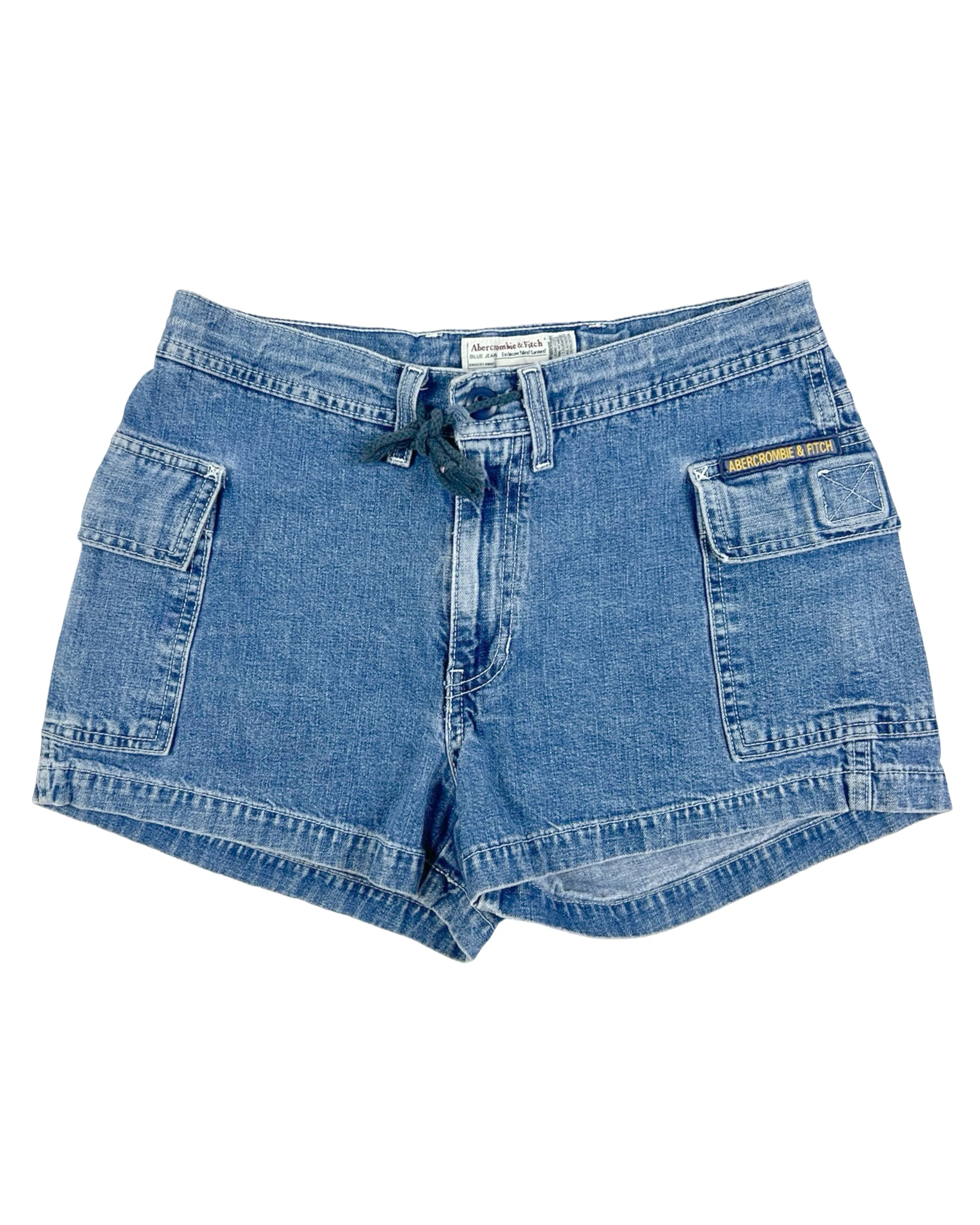 2000’s Abercrombie & Fitch Denim Cargo Easy Shorts