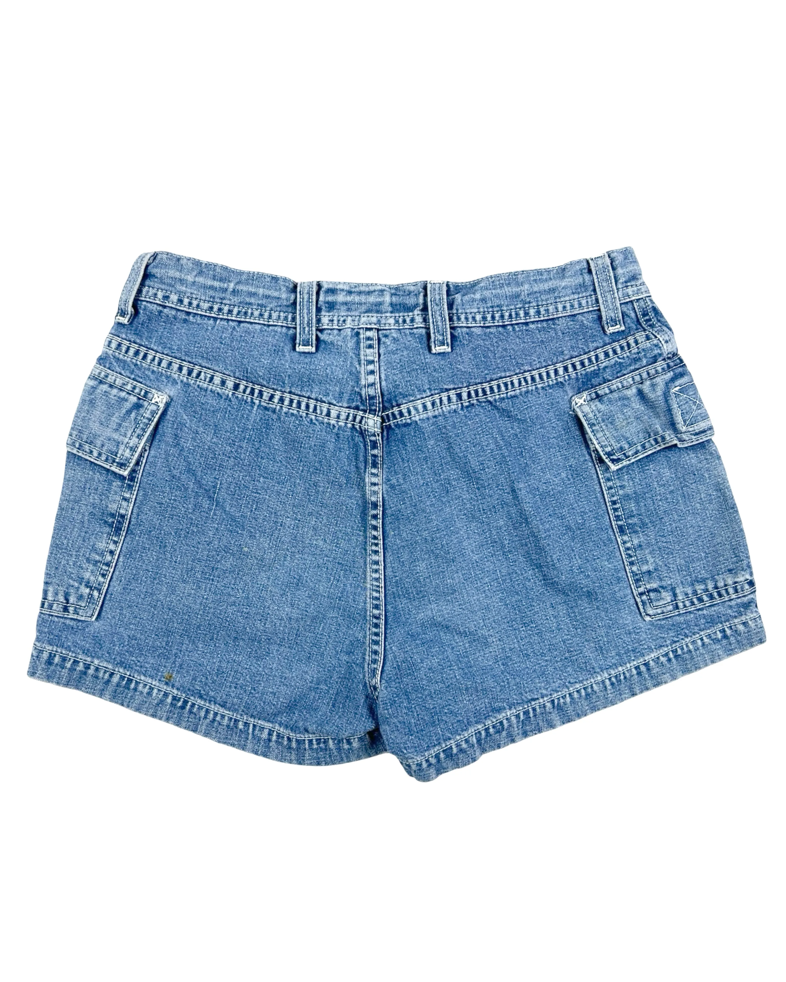 2000’s Abercrombie & Fitch Denim Cargo Easy Shorts