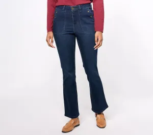 2R DARK INDIGO A617222 Belle by Kim Gravel Regular TripleLuxe Denim Jean