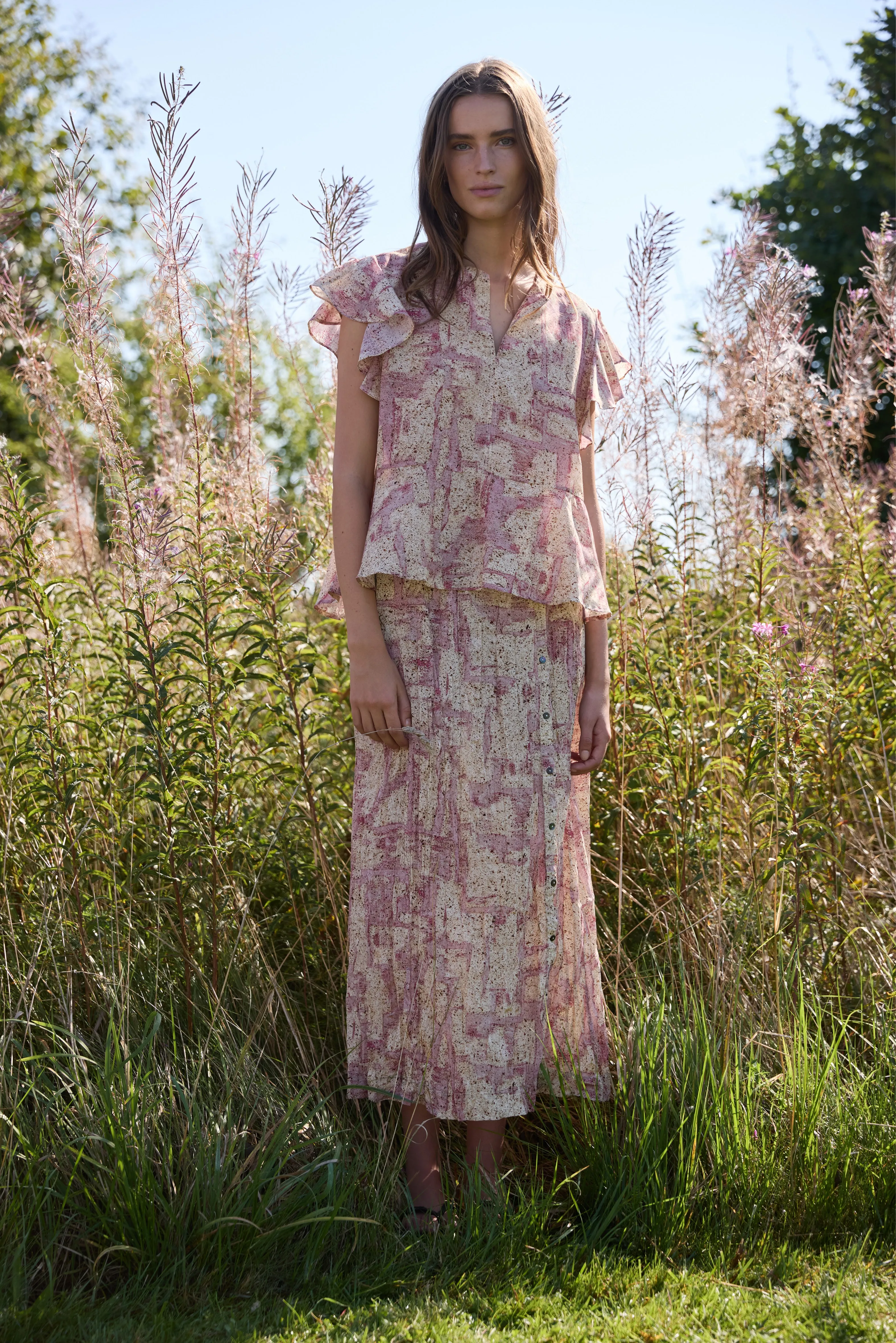 644HMSanis nederdel - Orchid Hush