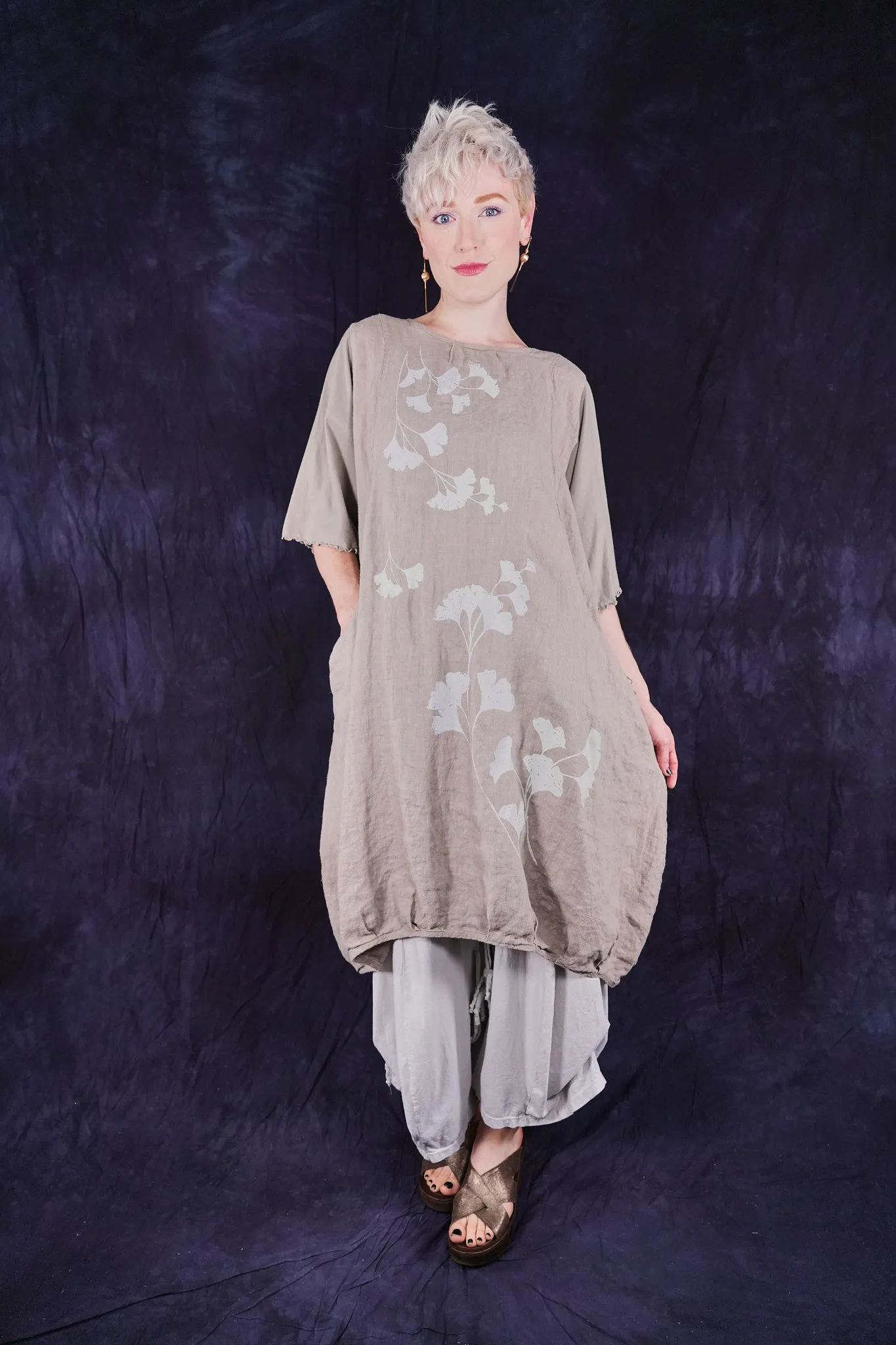 7256 Frenchtown Studio Dress Moon Rock-P