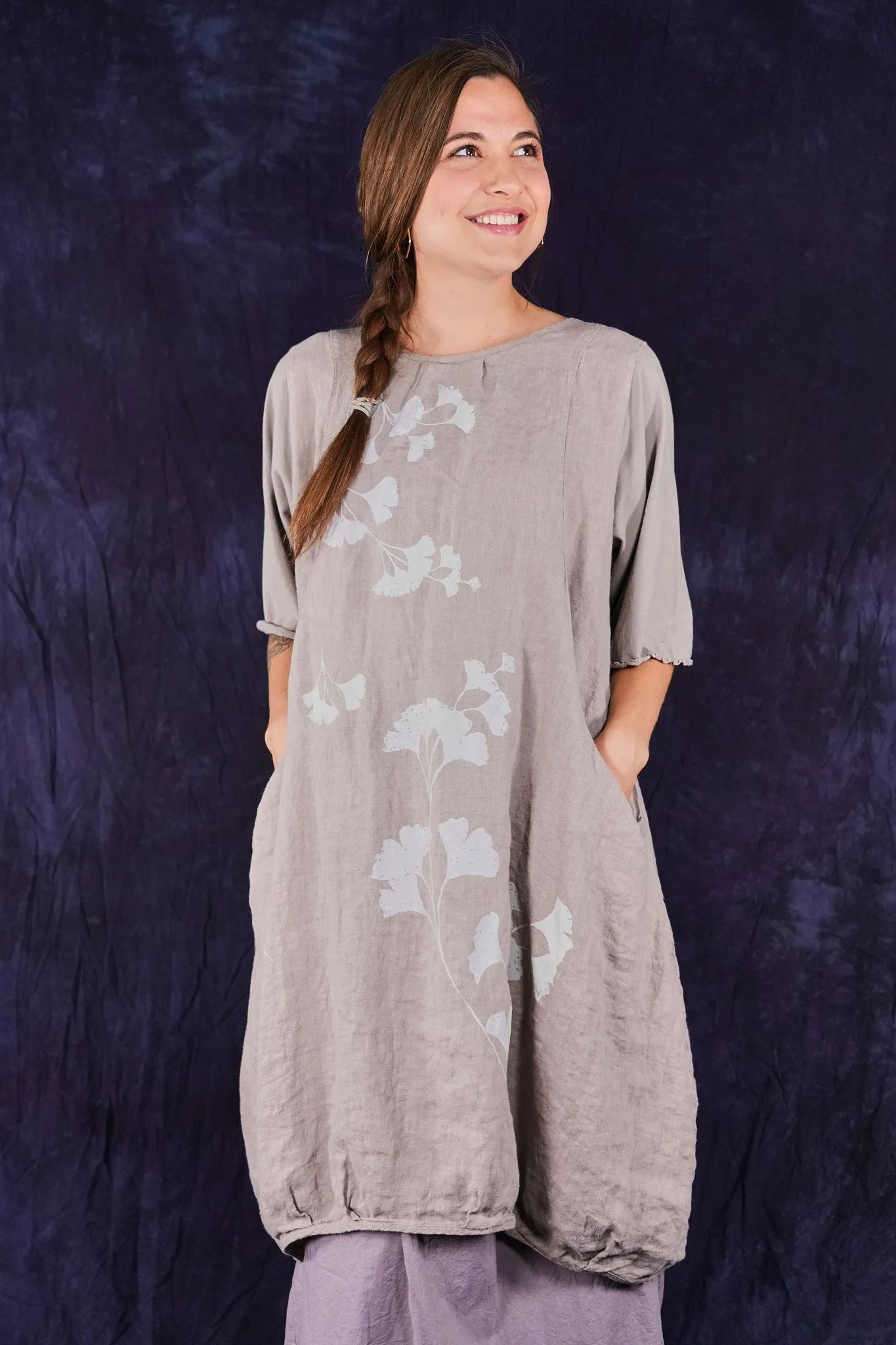 7256 Frenchtown Studio Dress Moon Rock-P