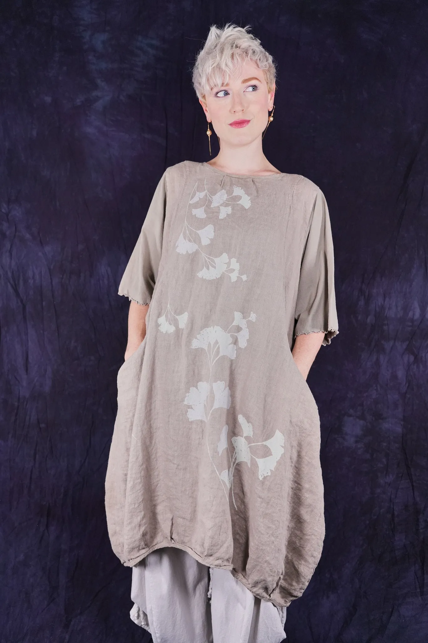 7256 Frenchtown Studio Dress Moon Rock-P