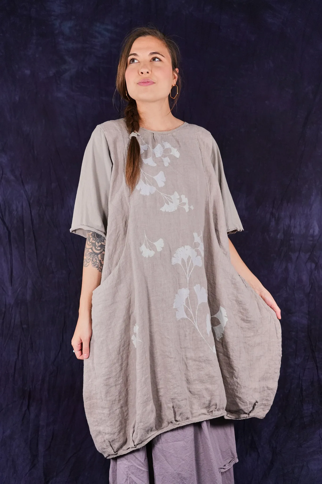 7256 Frenchtown Studio Dress Moon Rock-P