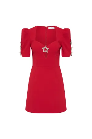 Akari Short Sleeve Mini Dress