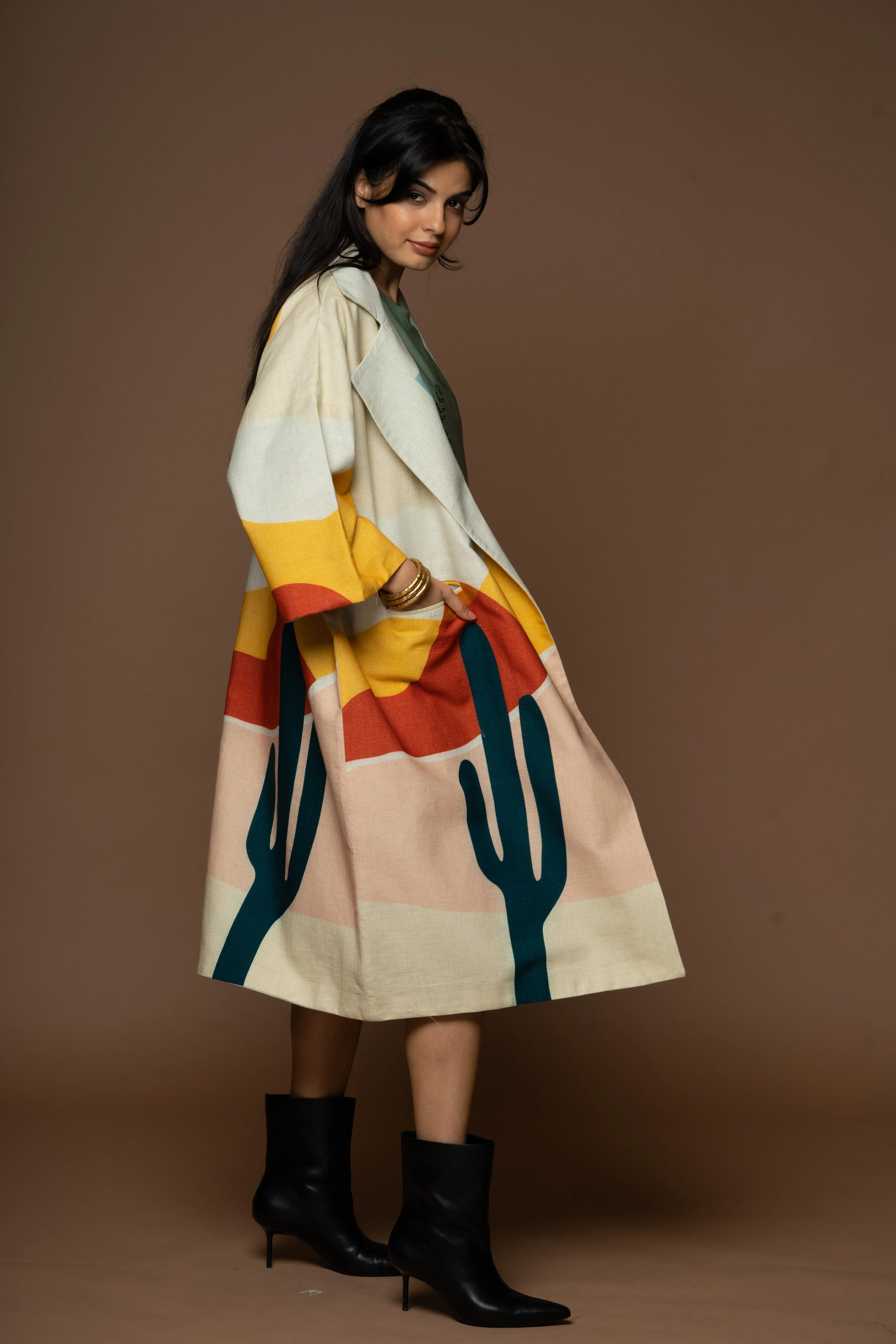Alchemy Reversible Long Trench Coat