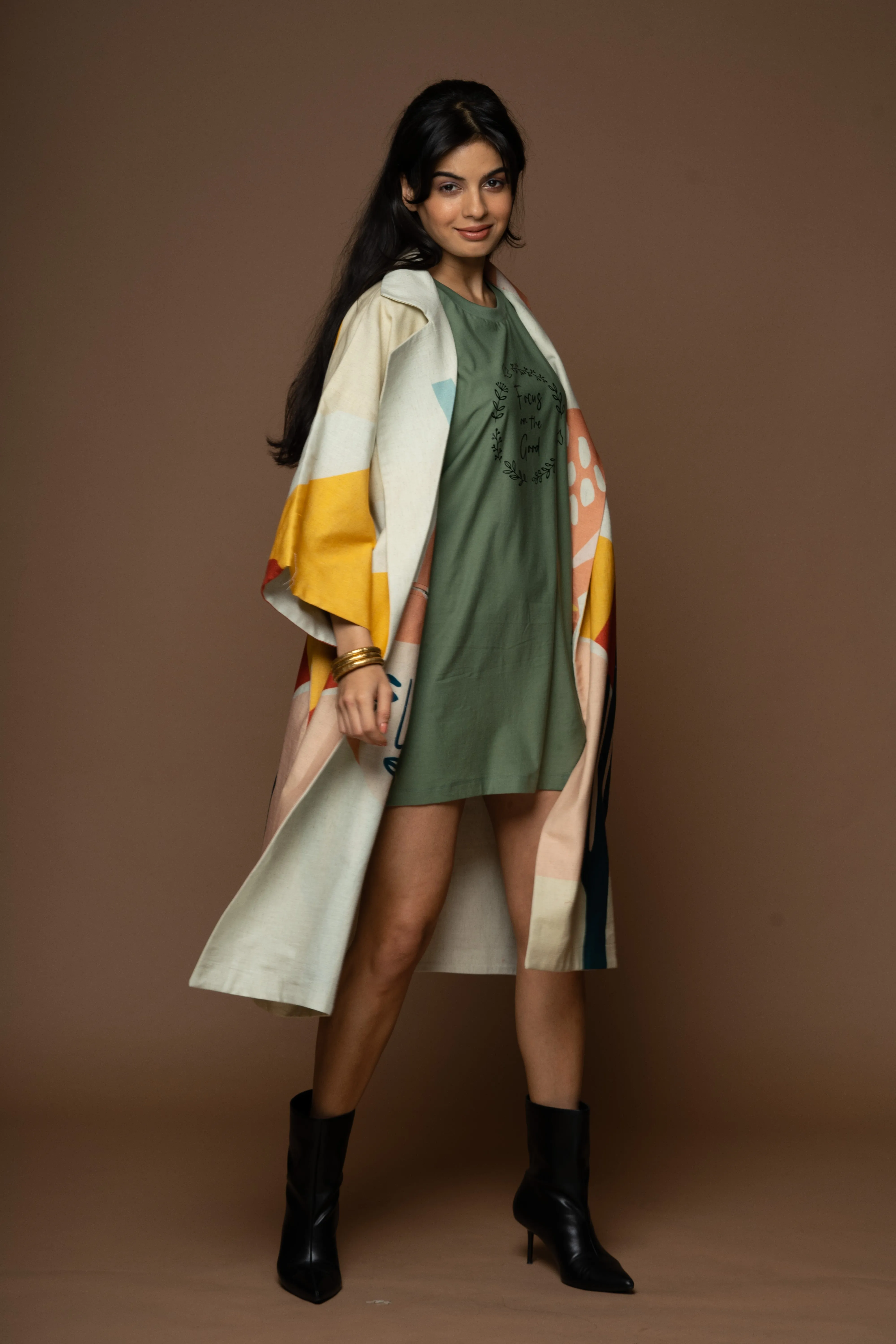 Alchemy Reversible Long Trench Coat