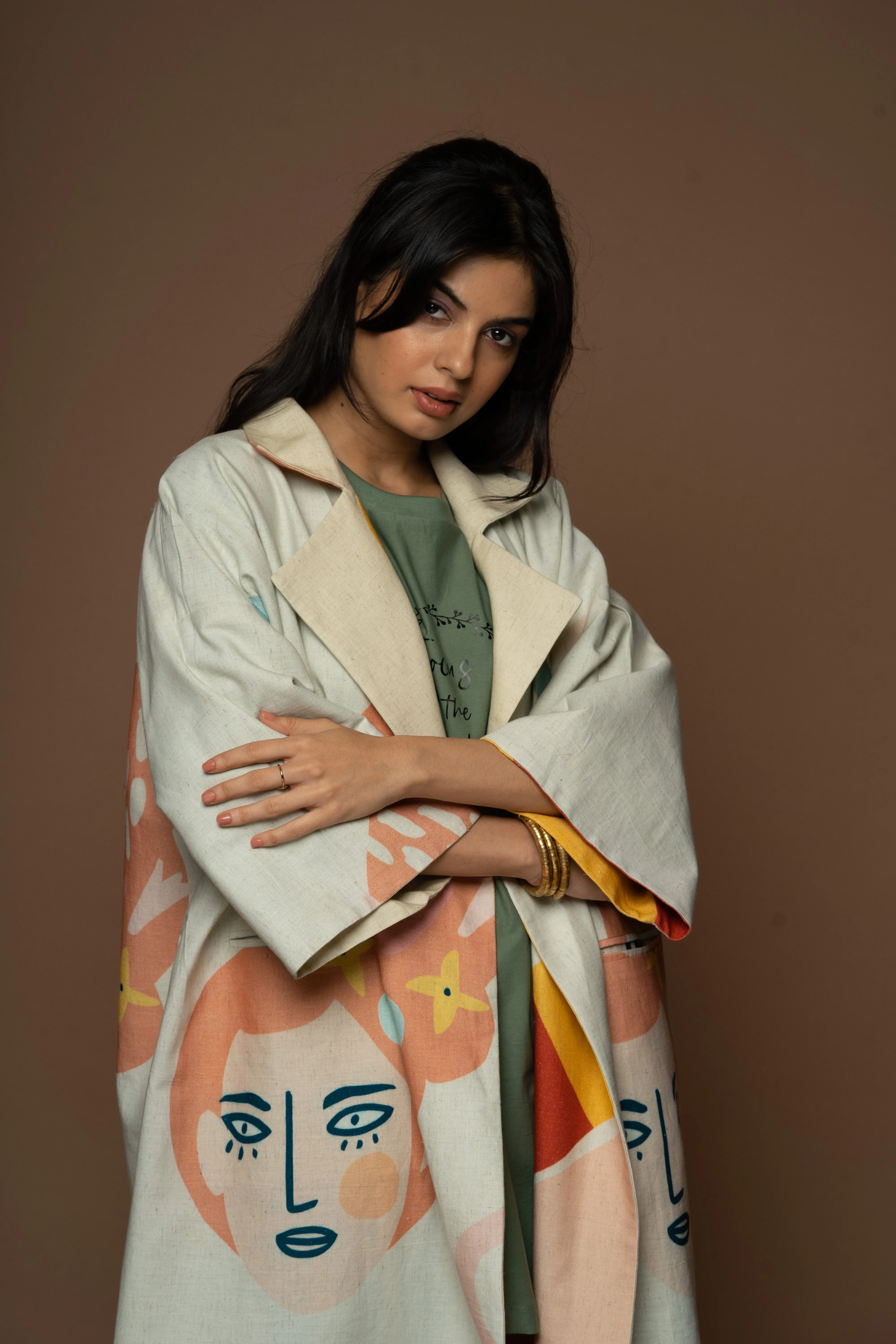 Alchemy Reversible Long Trench Coat