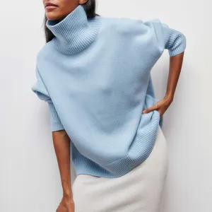 Amelia | Elegant knitted Dolcevita sweater