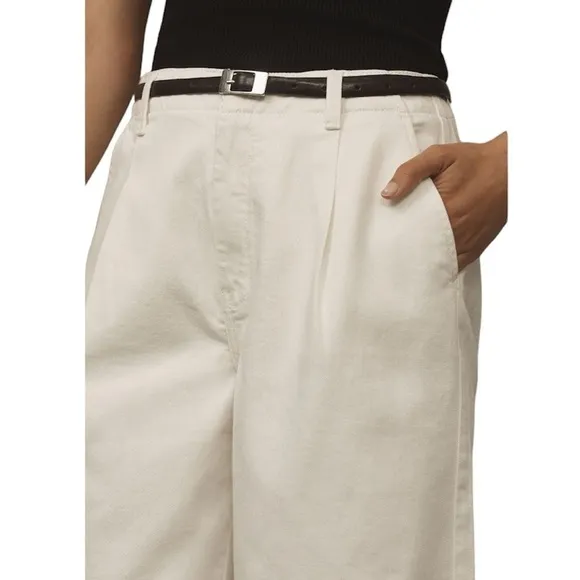 Anthropologie Pilcro High Rise Pleated Cullote Jeans