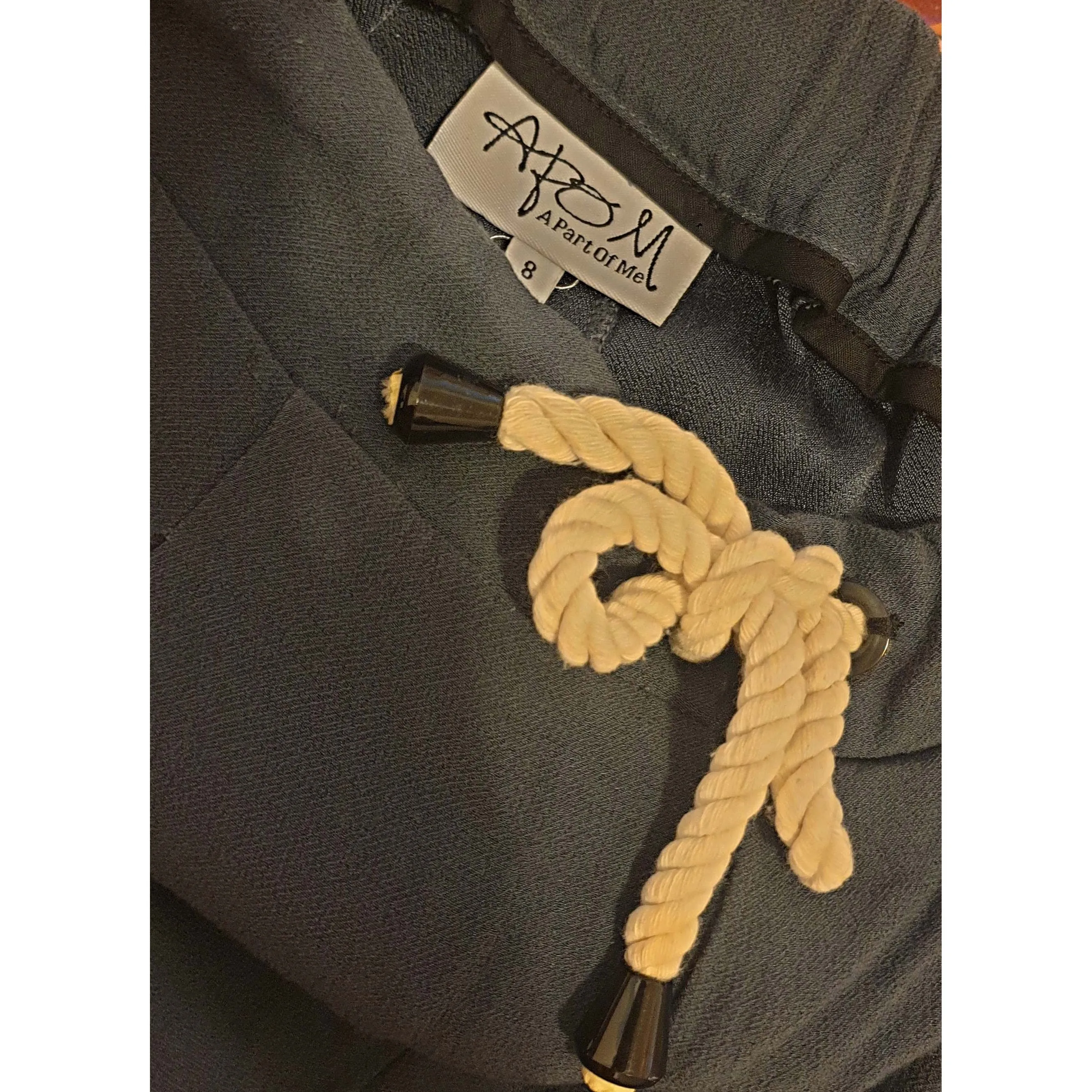 APOM preloved blue grey soft pants size 8