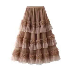 Autumn and Winter Fashionable Skirts and Tutu Skirts