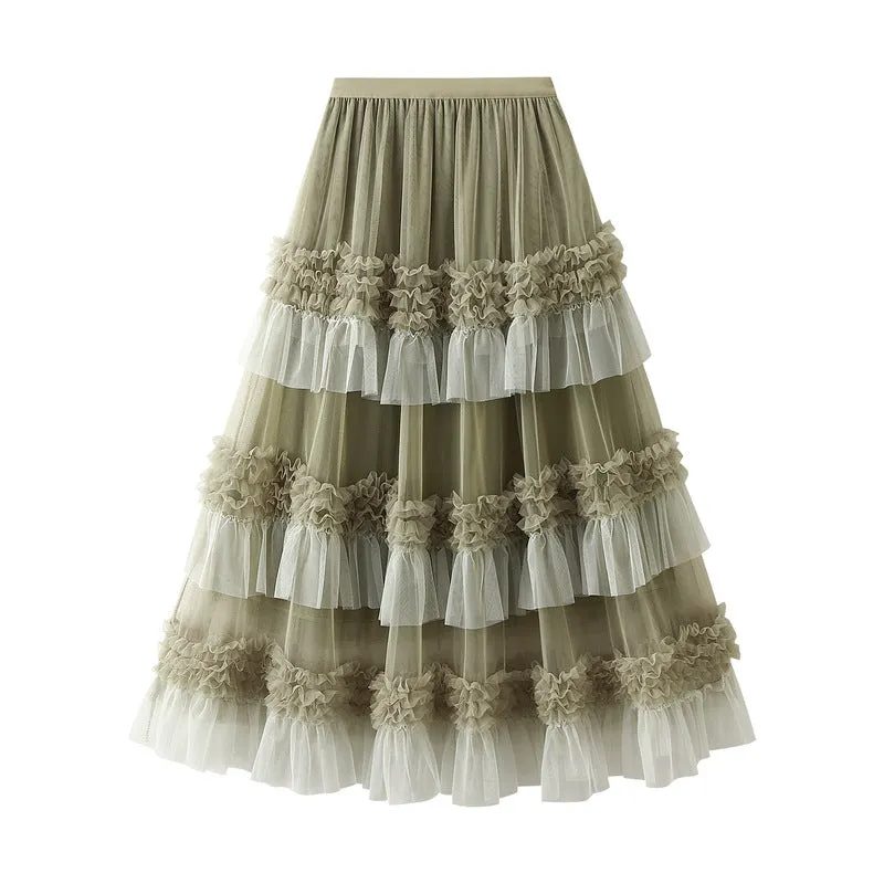 Autumn and Winter Fashionable Skirts and Tutu Skirts