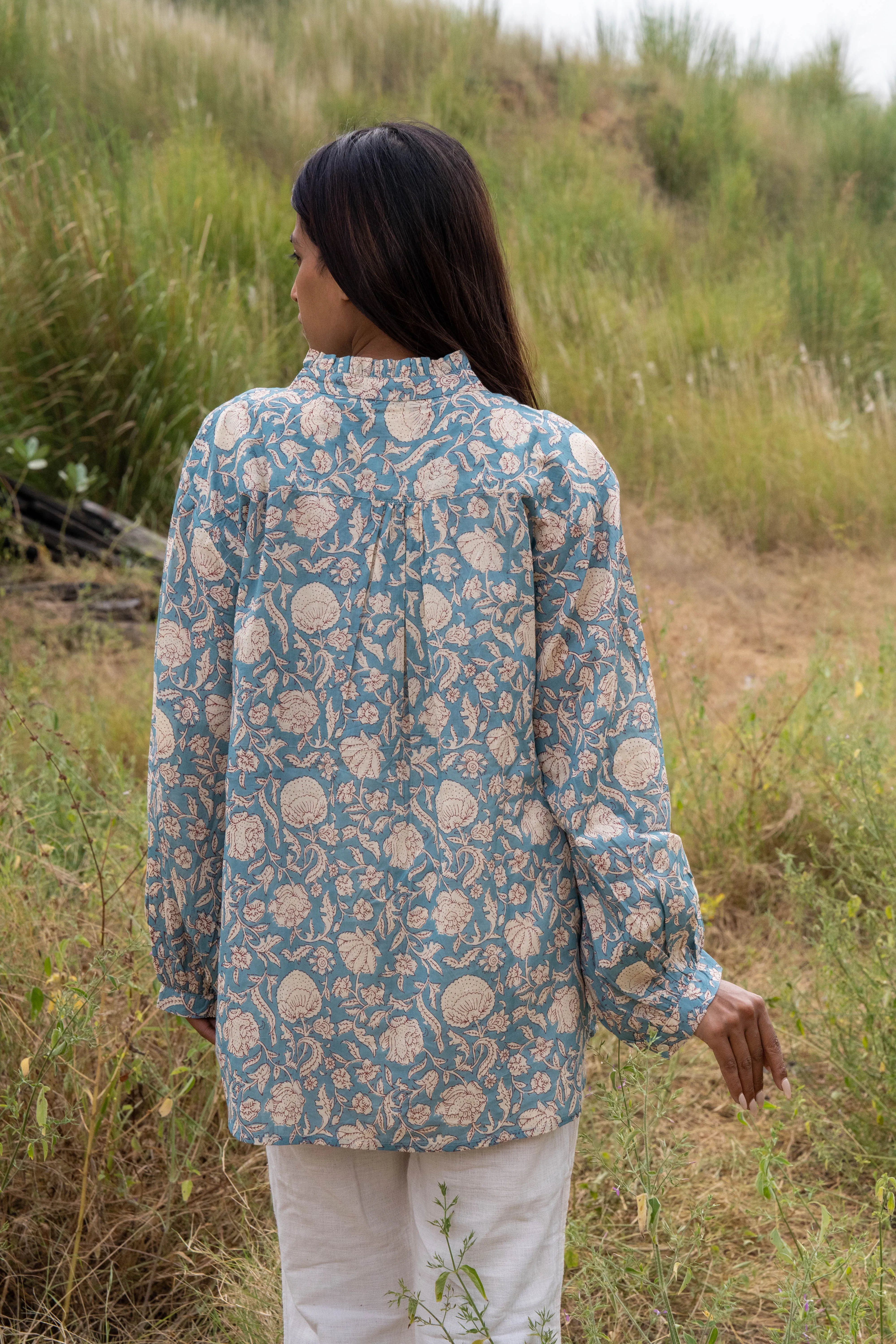 Azure Bloom Top