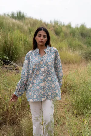Azure Bloom Top
