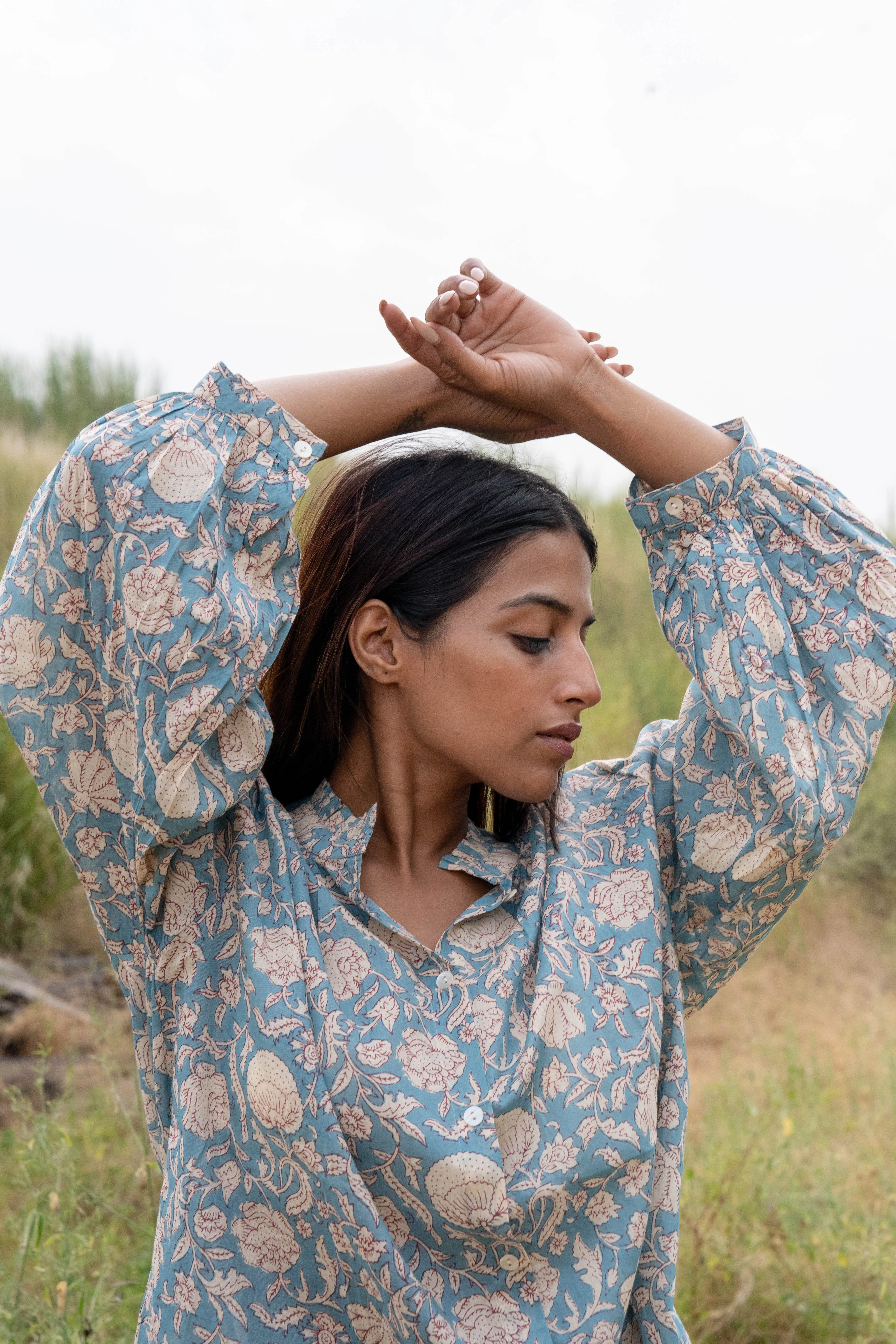 Azure Bloom Top