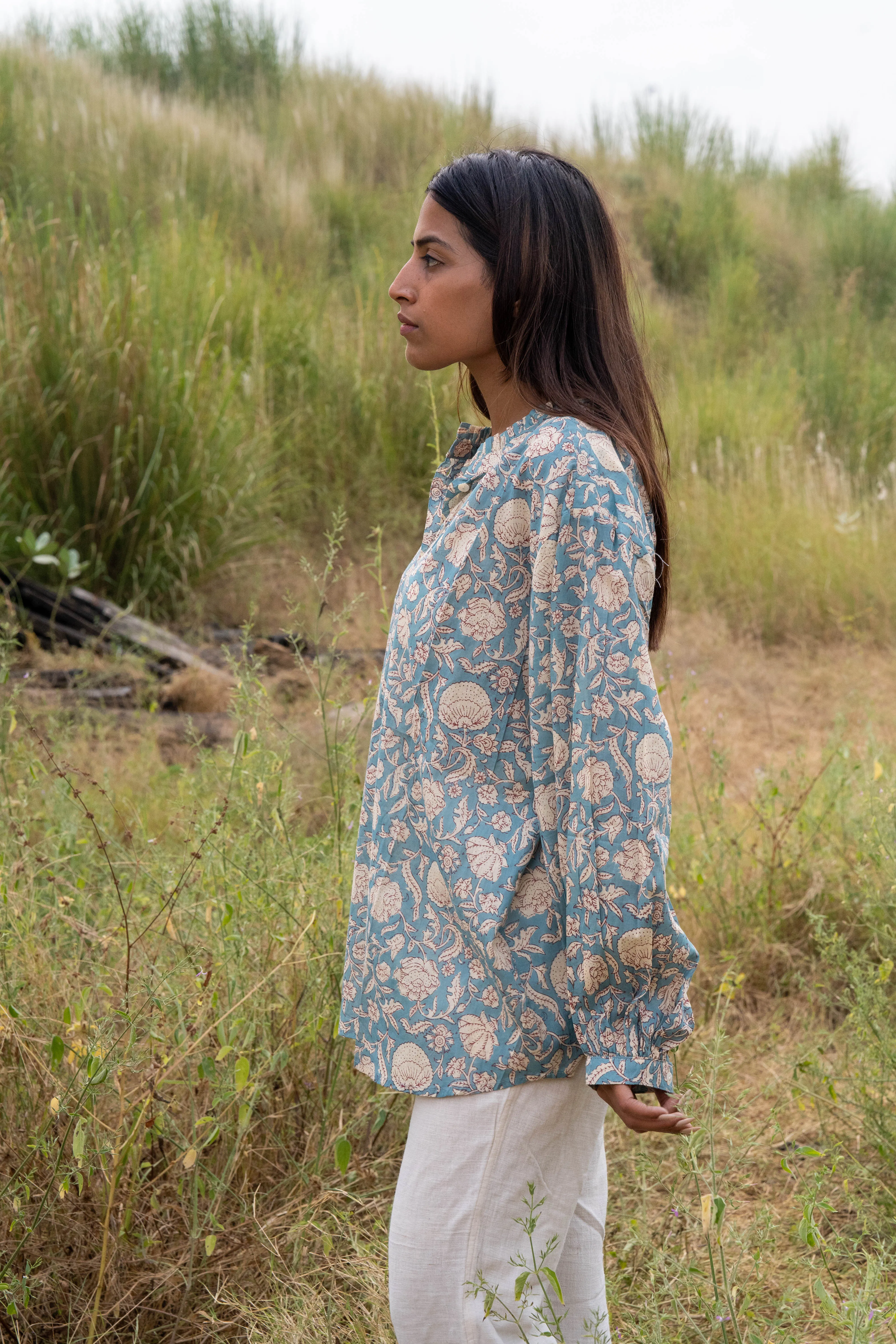 Azure Bloom Top