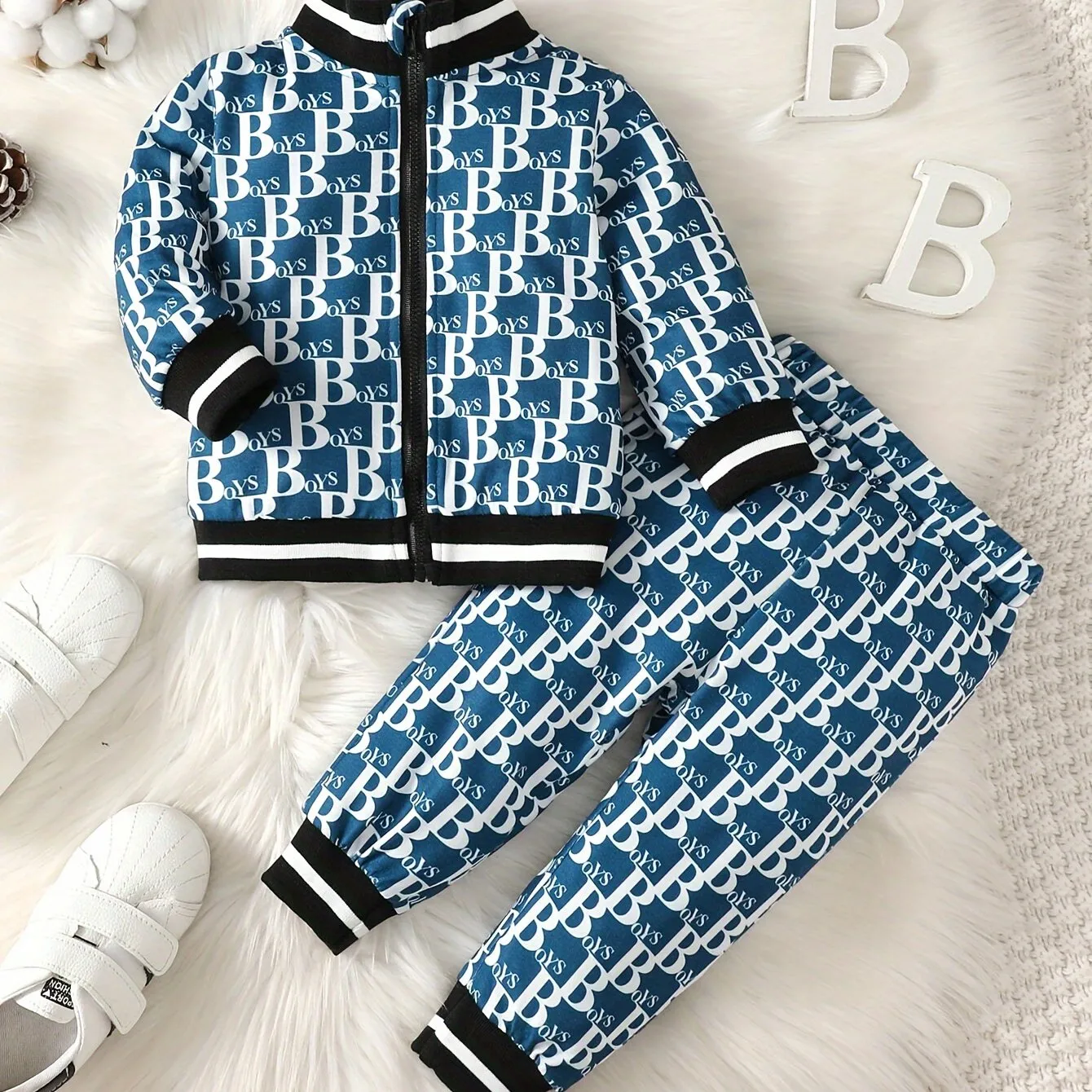Baby boy suit autumn winter new autumn fashion western boy's winter boy sports suit