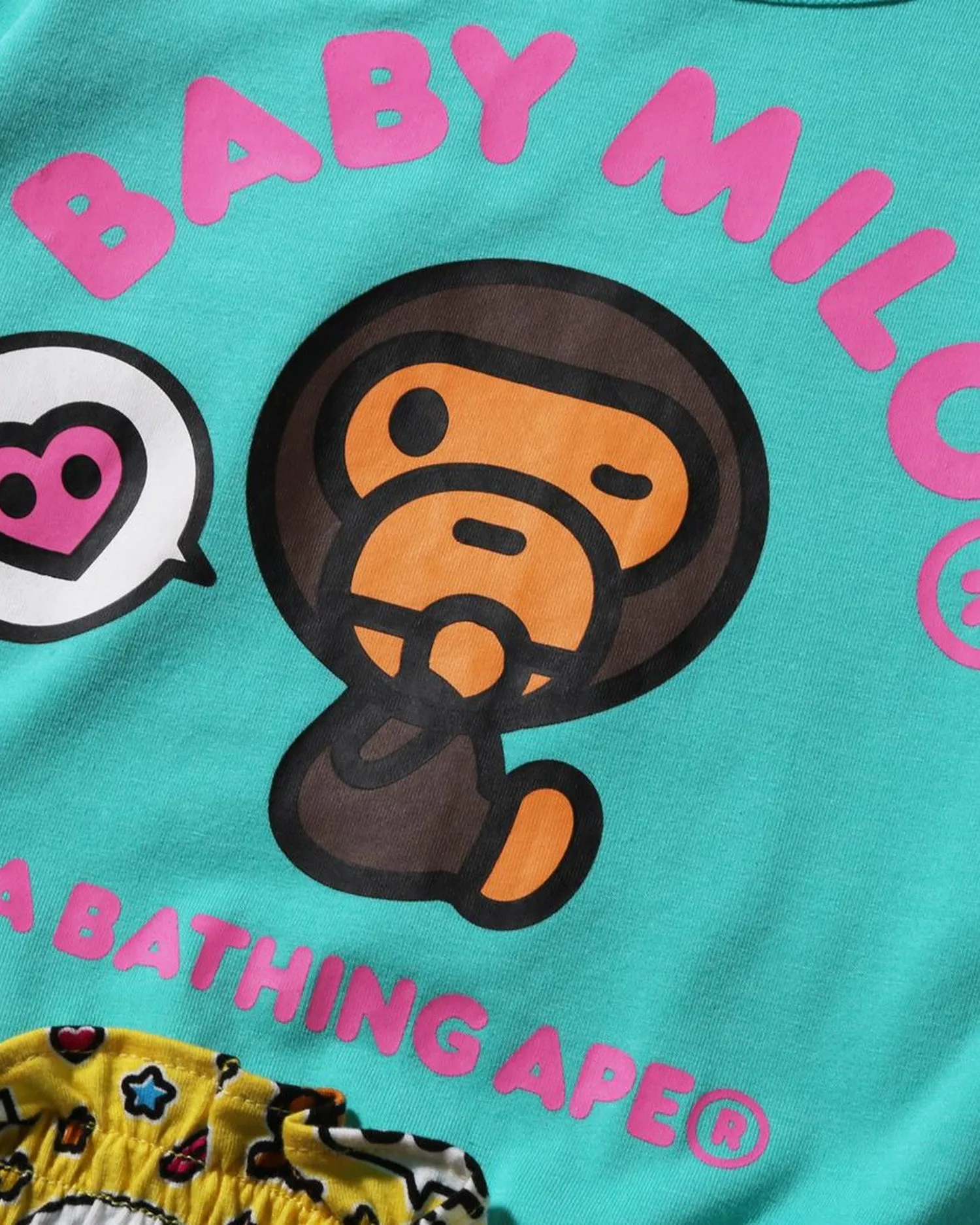Baby Milo Speech Balloon Layered Onepiece