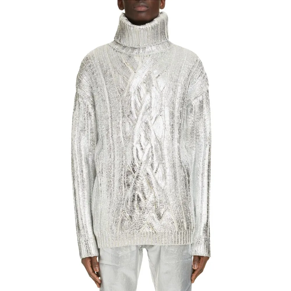 Balmain Brown Wool Sweater