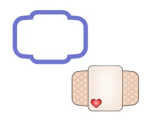 Band Aid Cookie Cutter