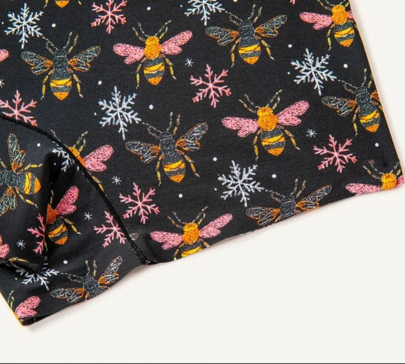 Bees on the Knees (High-Waisted 8" Inseam Biker)