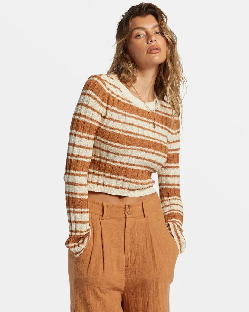 Billabong Women's Claire Crew Neck Sweater