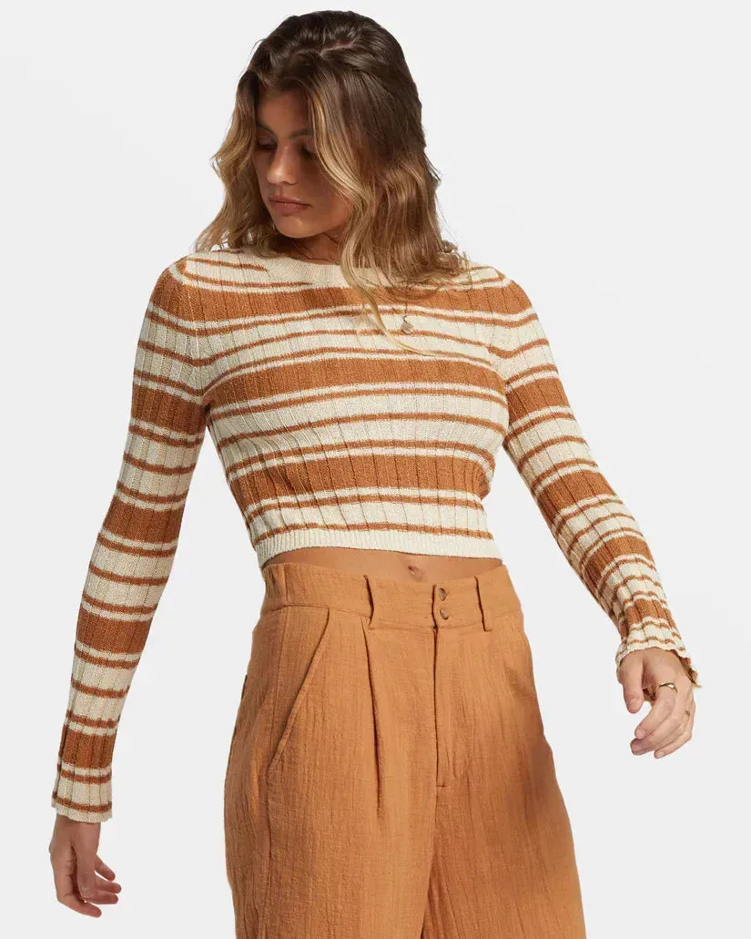 Billabong Women's Claire Crew Neck Sweater