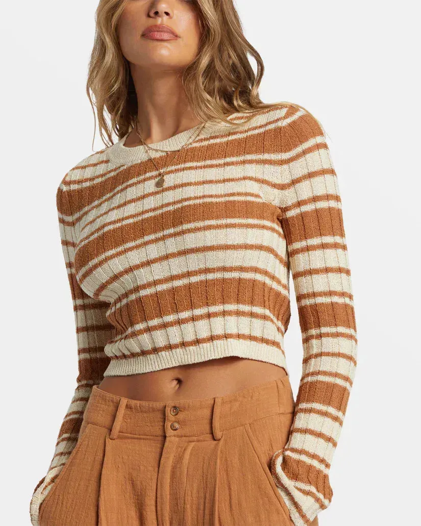 Billabong Women's Claire Crew Neck Sweater