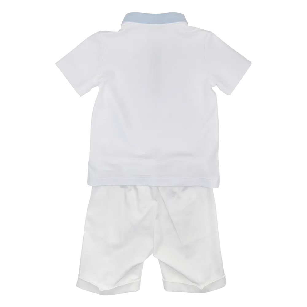 Bimbalo Blue & White Two Piece Set