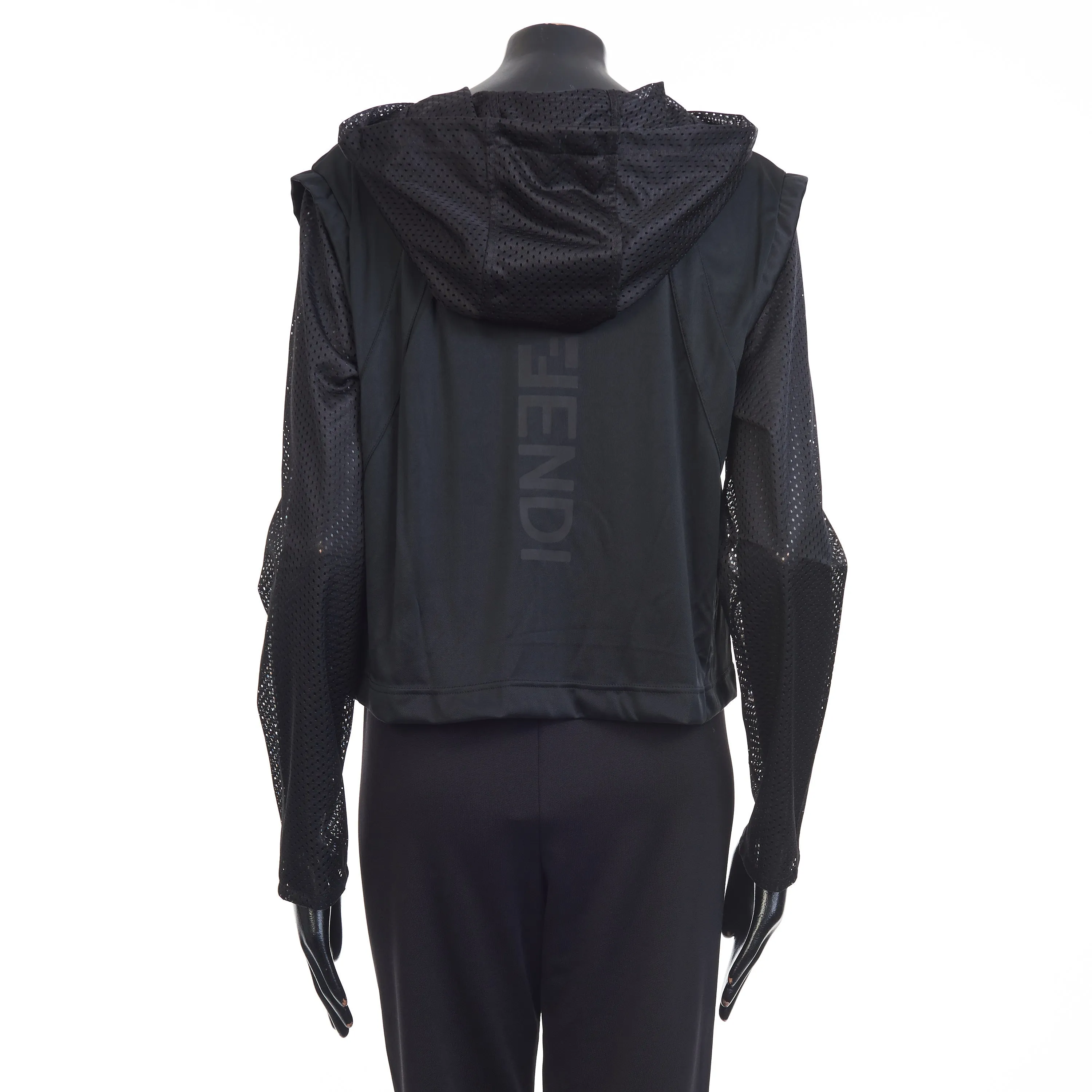 Black Zip-Up Hoodie