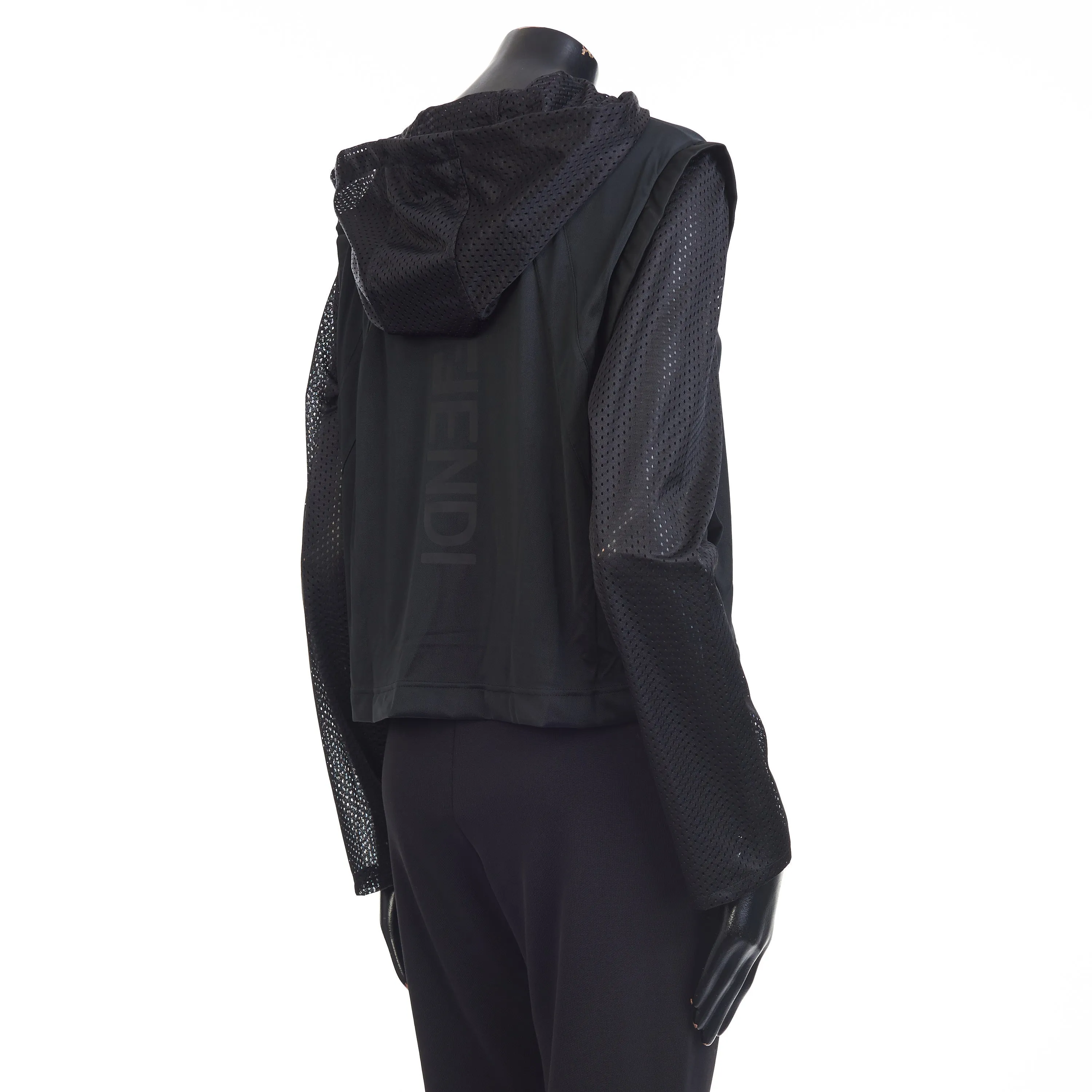 Black Zip-Up Hoodie