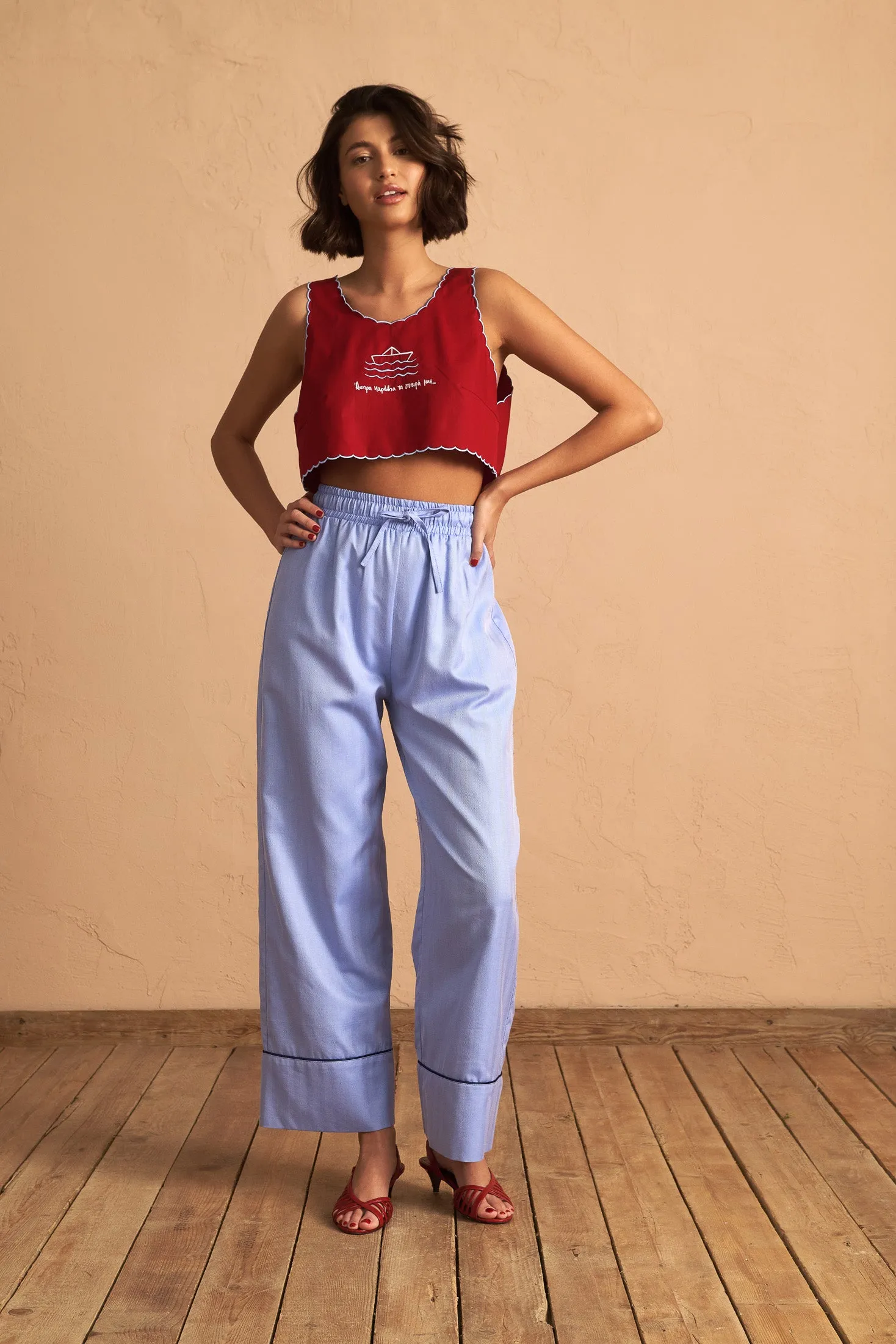 Boat Crop Top
