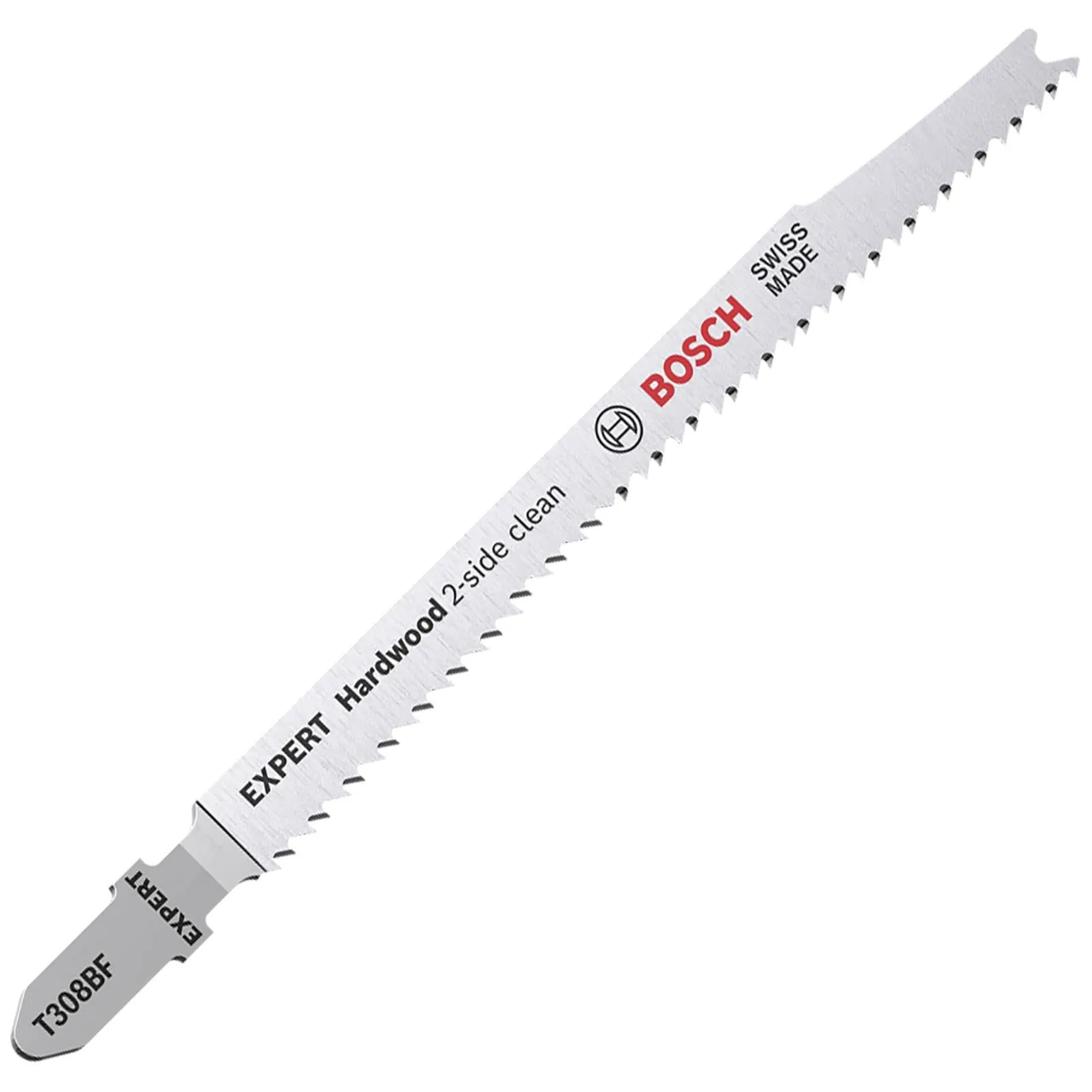 Bosch EXPERT Jigsaw Blades 5 Piece T308BF Hardwood 2 Side Clean 117mm