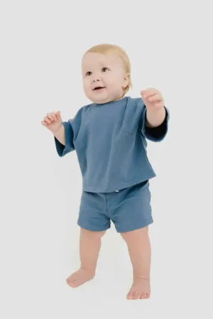 Boys Solid Slouchy Set