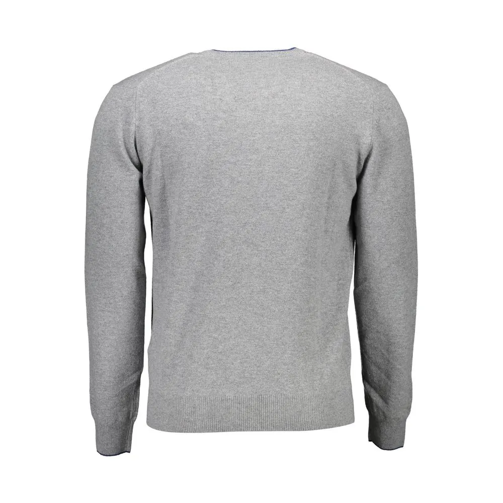 Brown Wool Men Sweater