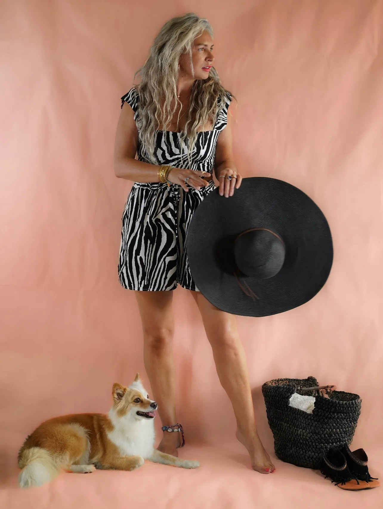 Butterfly Bustier - Zebra