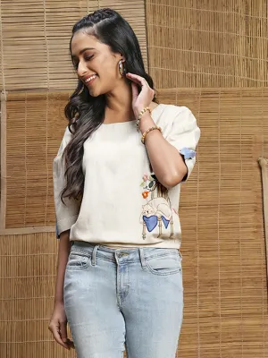 Buy Fawn Comfort Fit Cotton Tops for Women Online in India - Zola