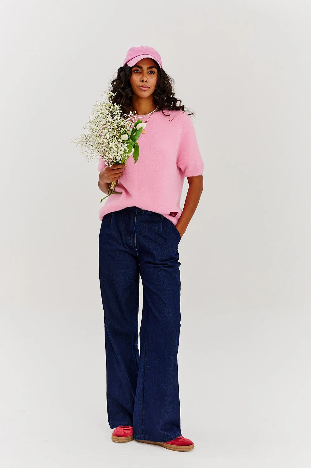 Candy Crush short sleeve sweater