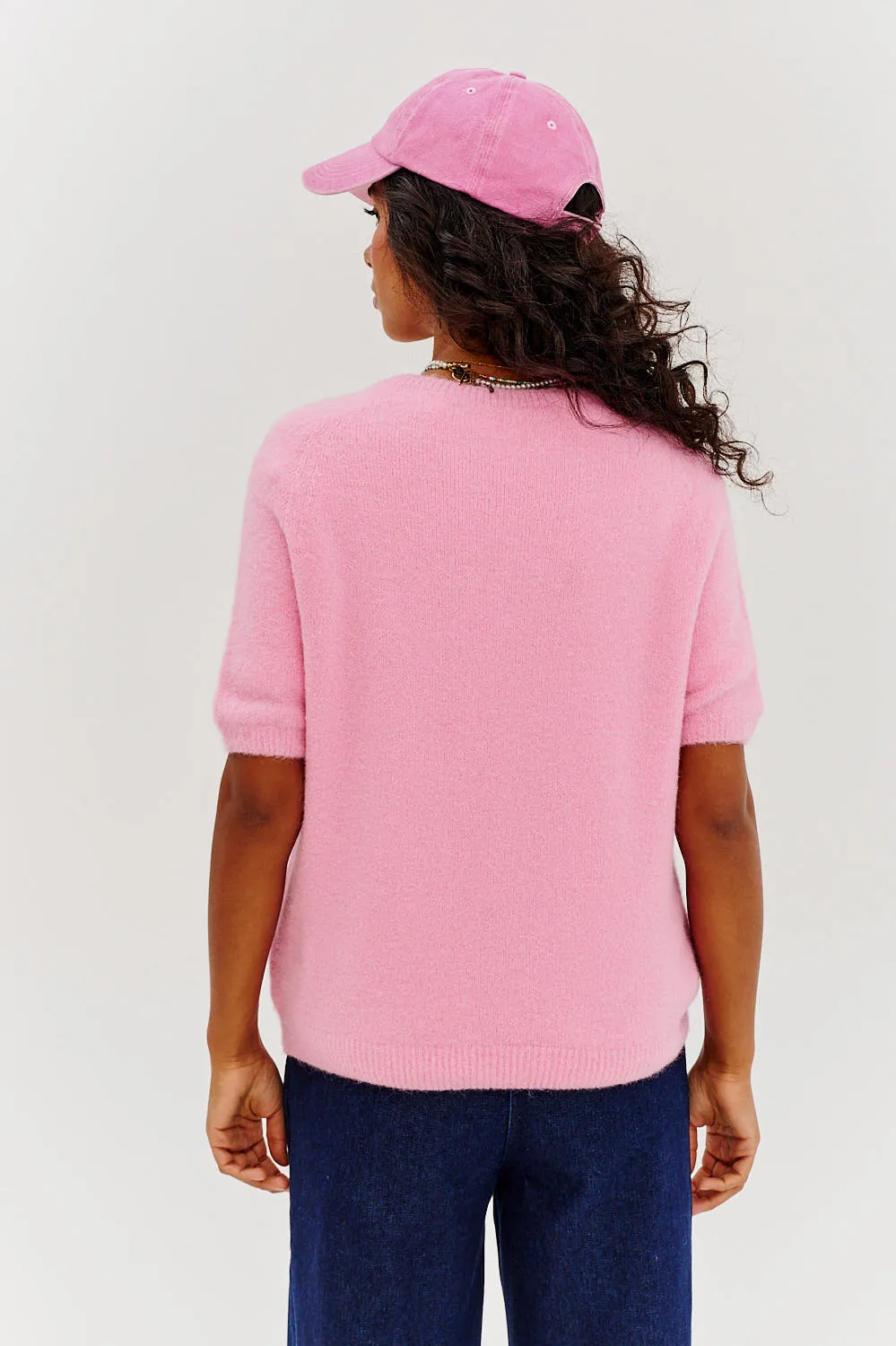 Candy Crush short sleeve sweater