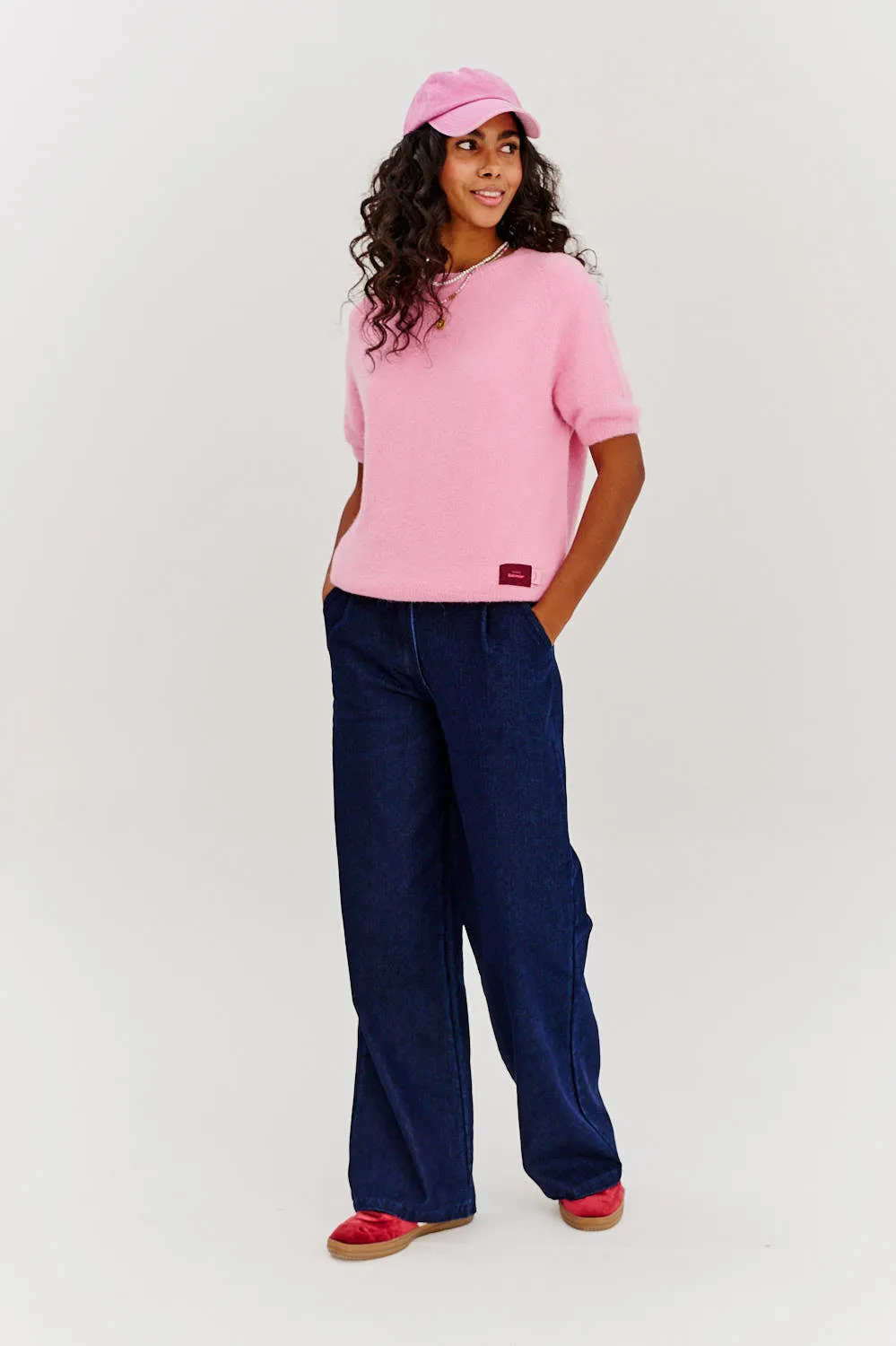 Candy Crush short sleeve sweater
