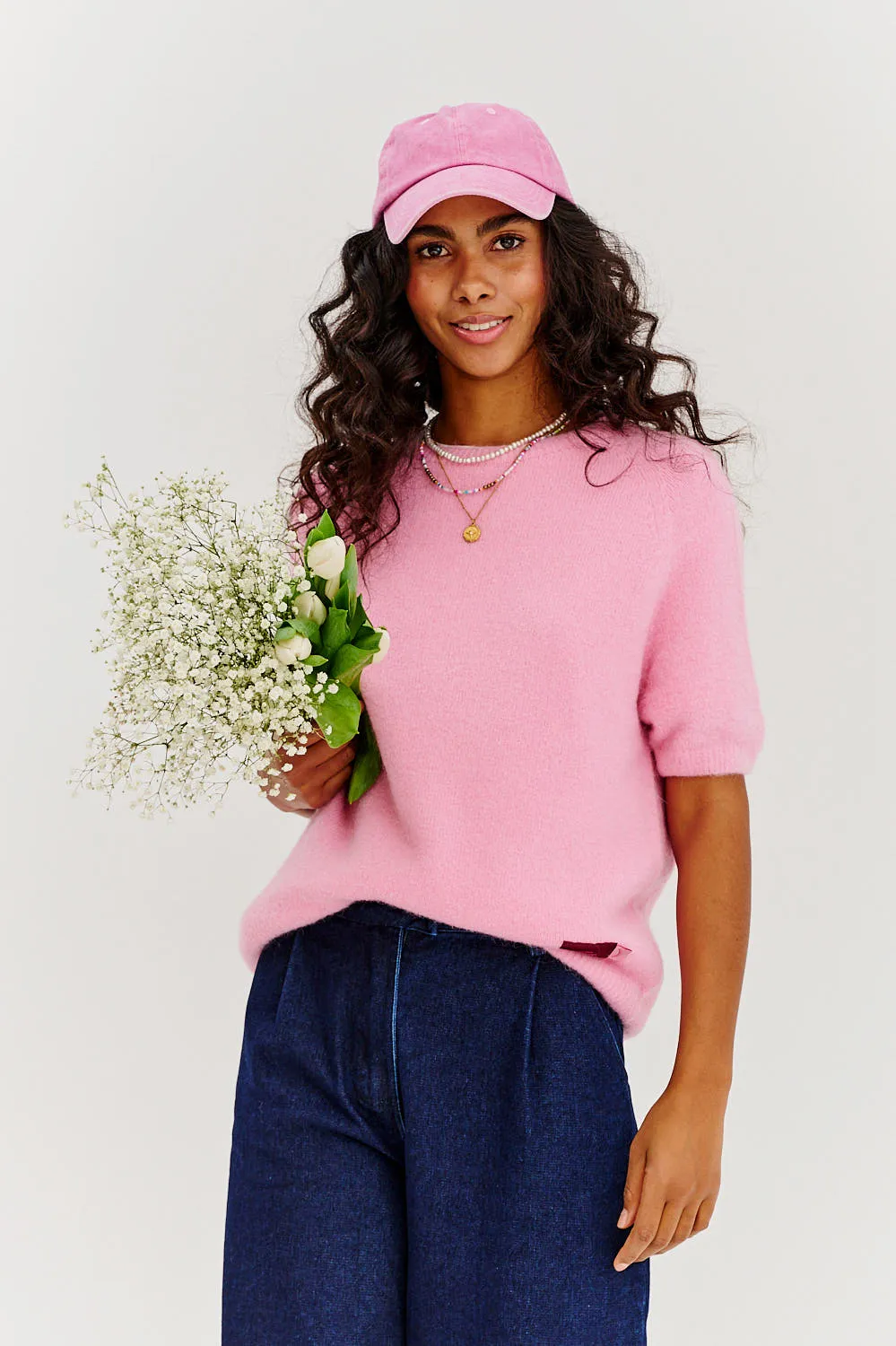 Candy Crush short sleeve sweater
