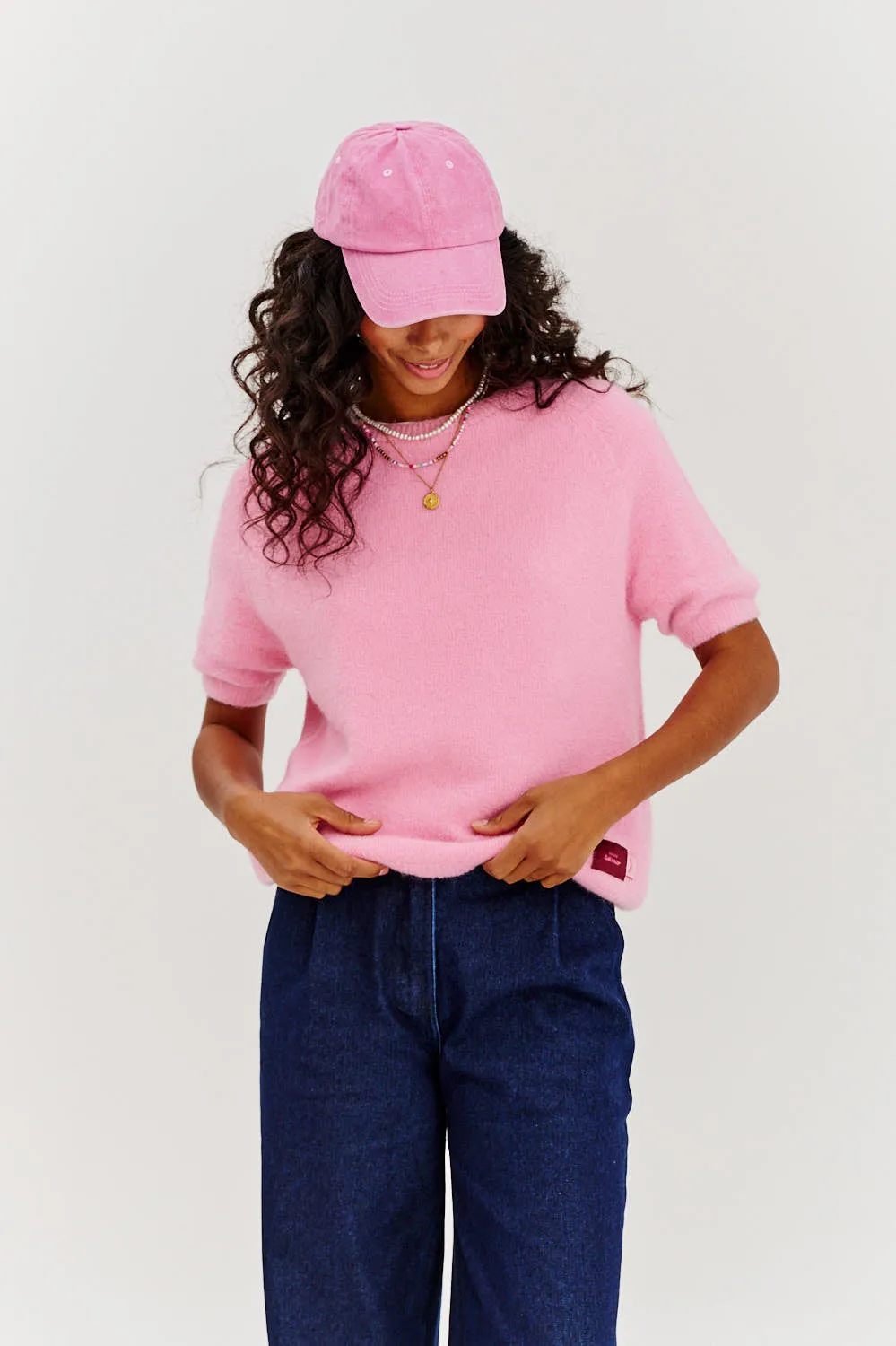 Candy Crush short sleeve sweater