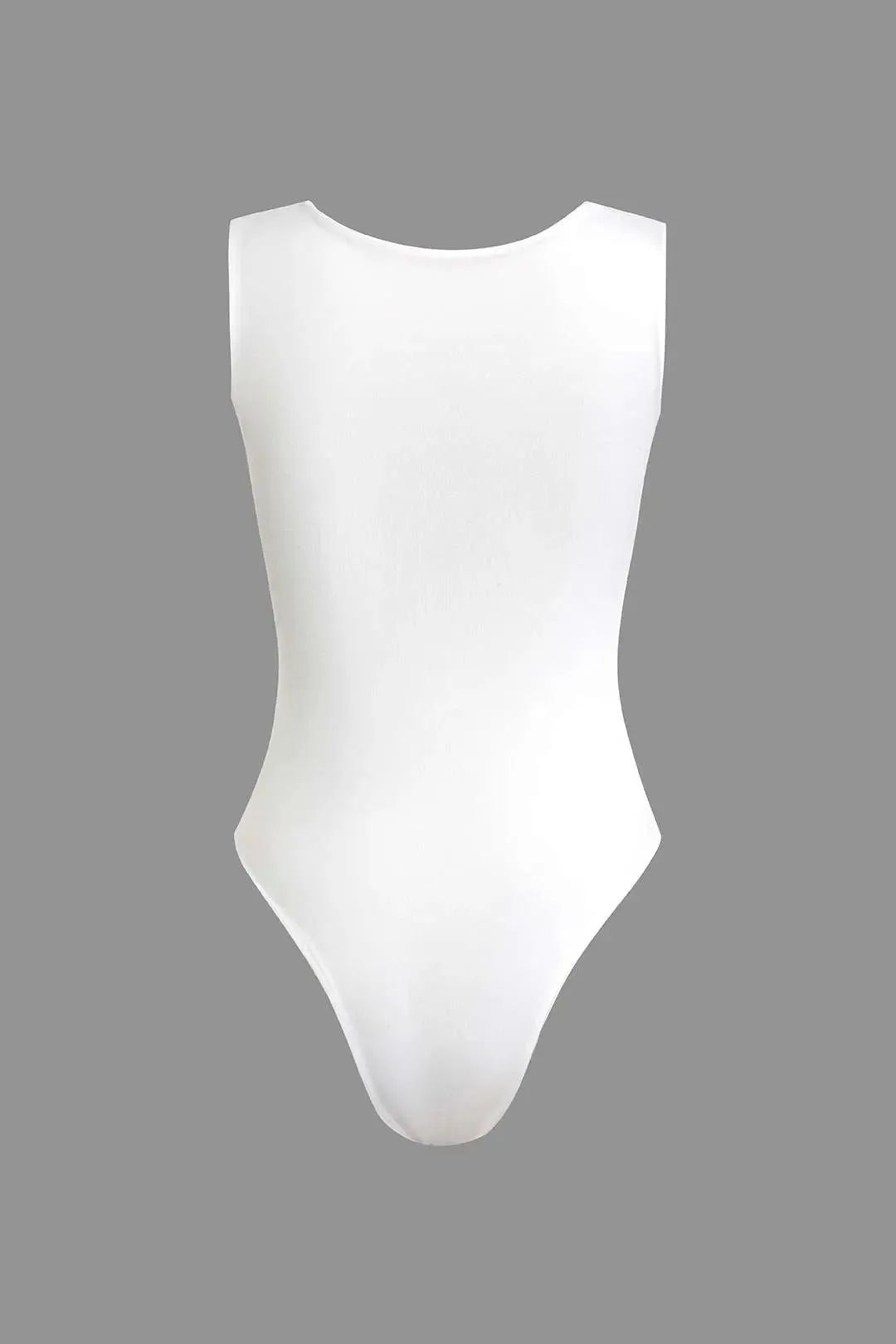 Carolyn - Elegant Solid Square Neck Woman's Bodysuit