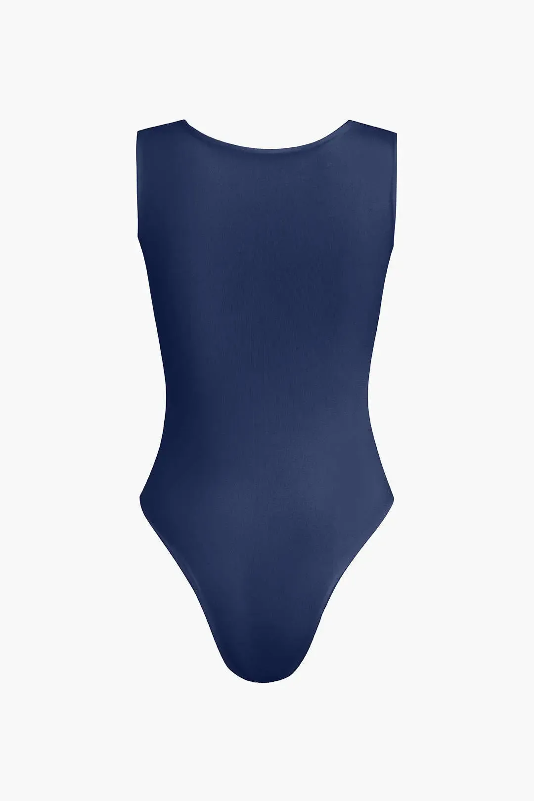 Carolyn - Elegant Solid Square Neck Woman's Bodysuit
