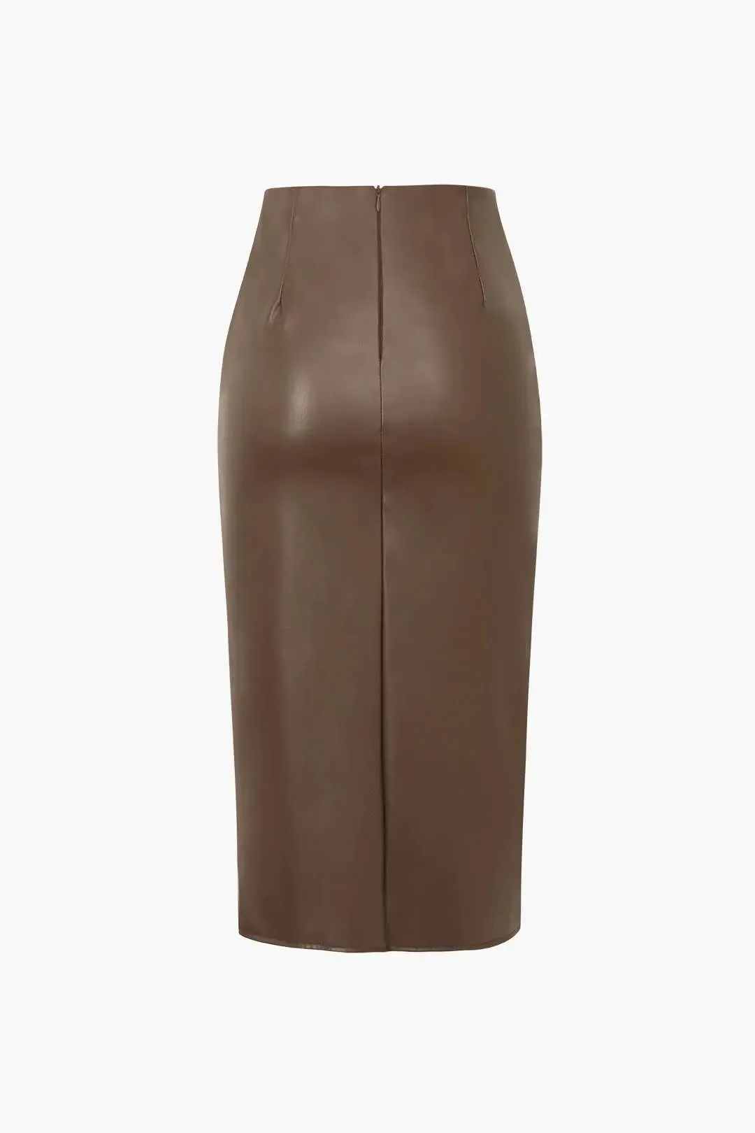 Charity - Elegant Ruched Design Woman's Midi Skirt