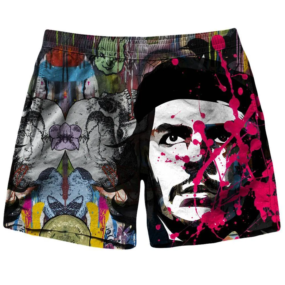 Che Guevara Fragments Shorts