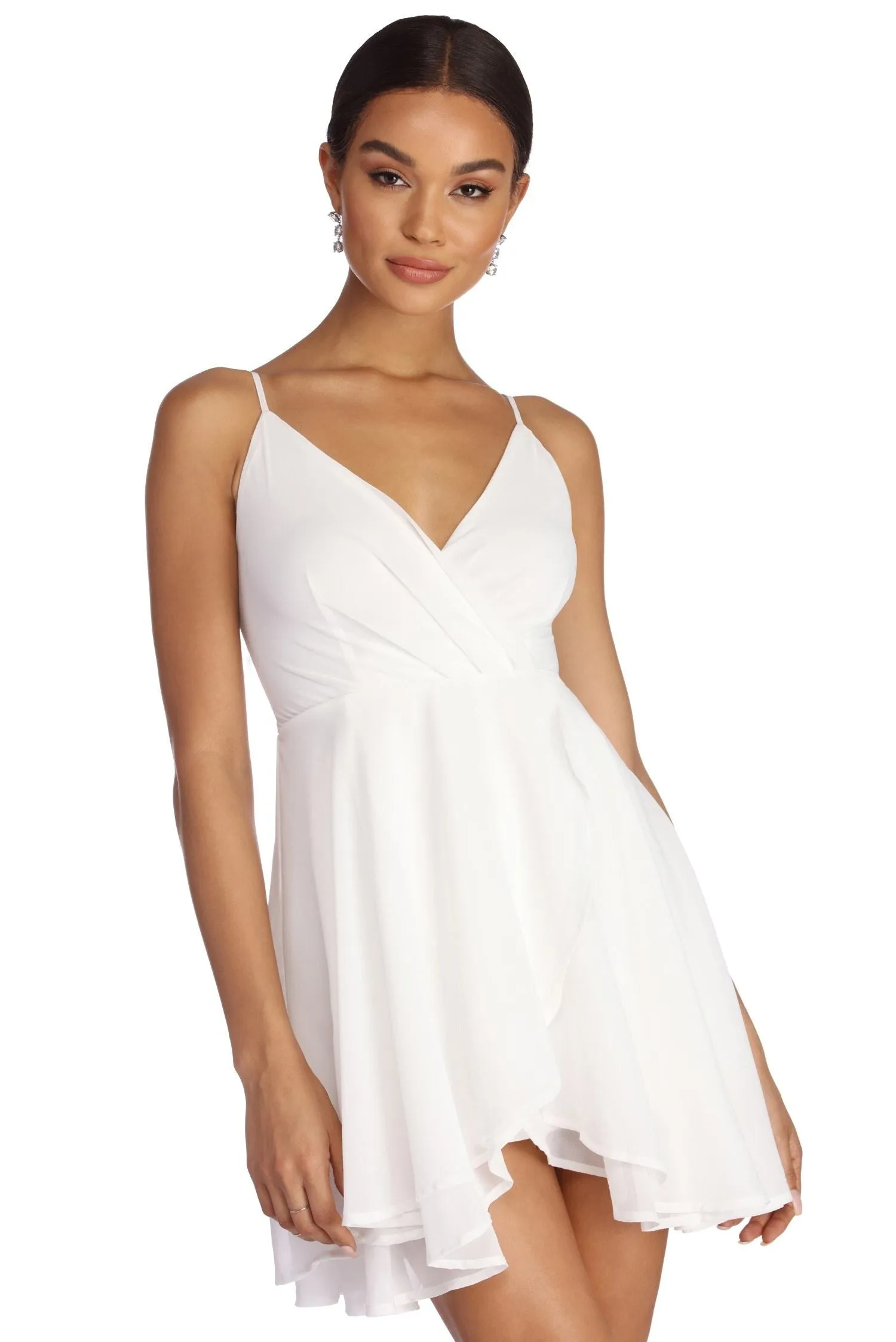 Chiffon Flow Stylish Skater Dress