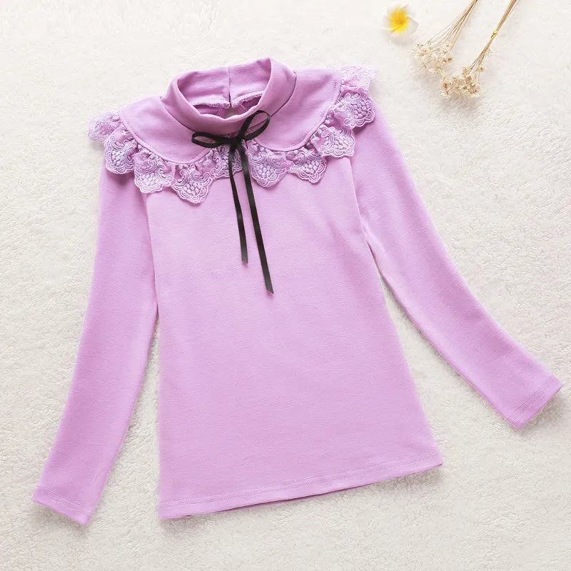 Child basic shirt long-sleeve and Children t-shirt child thin top